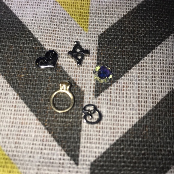 Five Origami Owl wedding charms - Picture 1 of 3